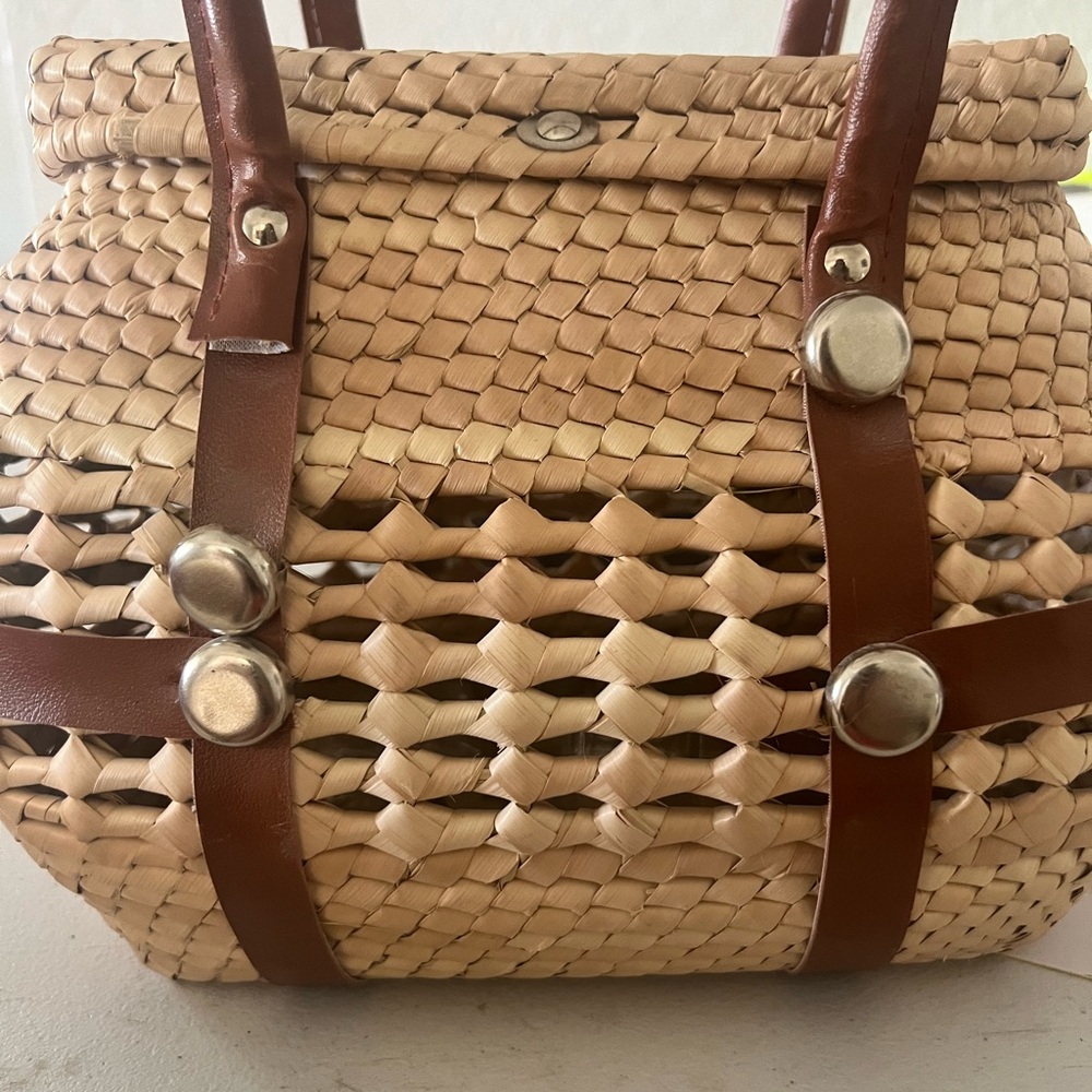 Straw Beach Handbag